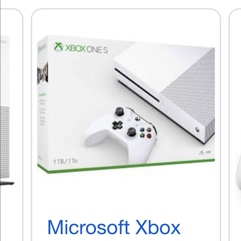 Xbox one s Microsoft new in box